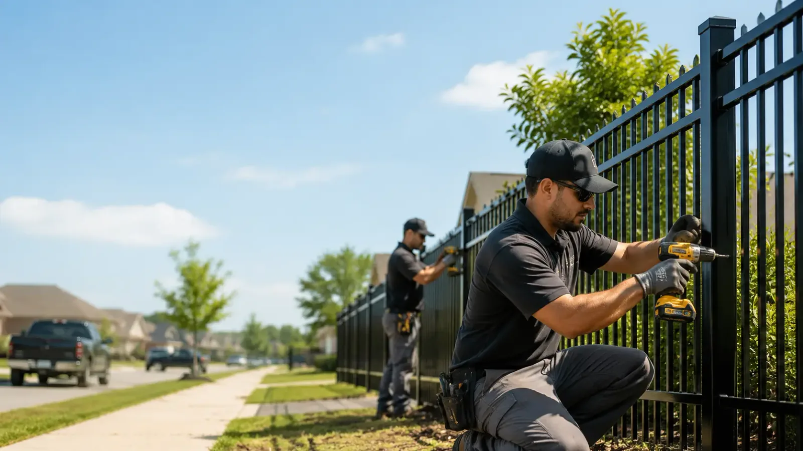 Metal Fence Installation in Clark, PA